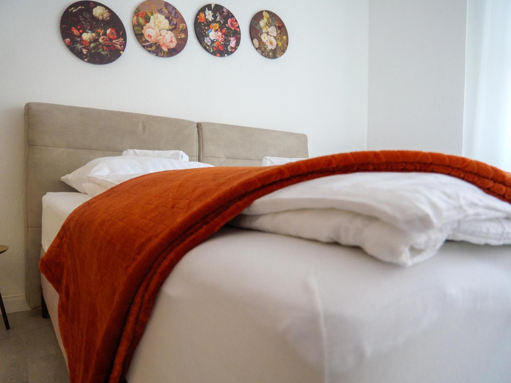 Amao-Brown I Exklusives City-Apartment I 85Qm I Privatparkplatz & Komfort I King-Size Bed Lahr  Exteriér fotografie